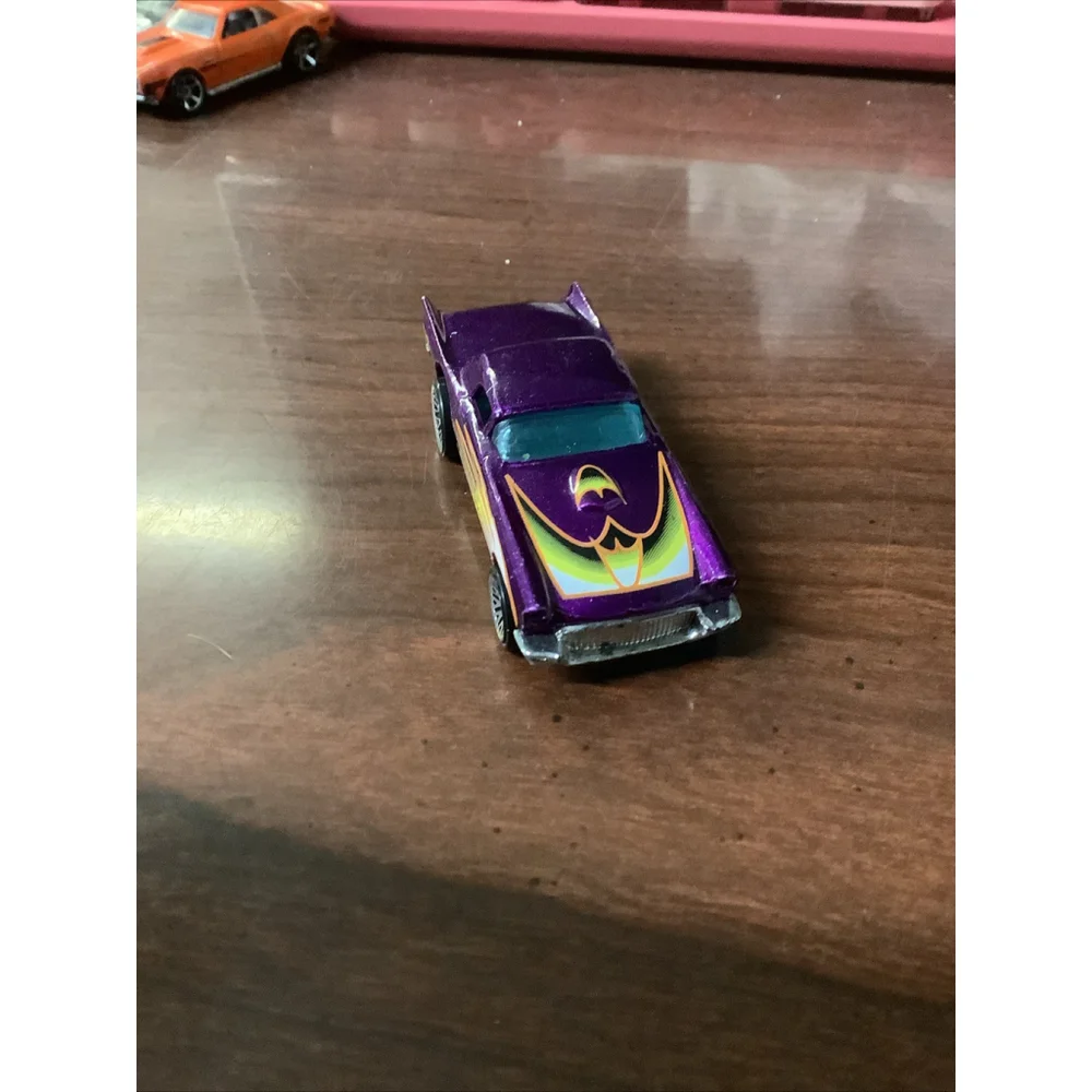 Vintage 1977 Hot Wheels Malaysia 1957 T-Bird Purple Mattel Rare Color